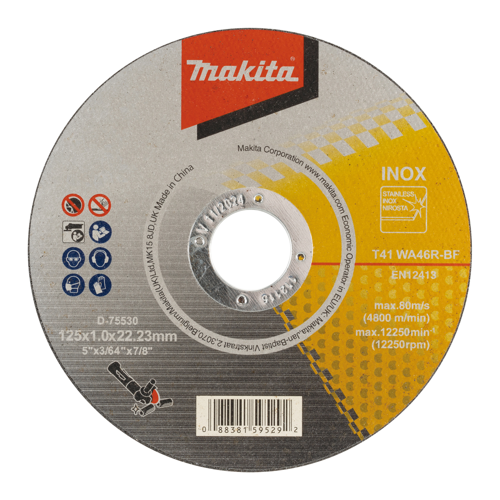 Makita D-75530 Cut Off Wheel 5 Makita D-75530 Cut Off Wheel 5